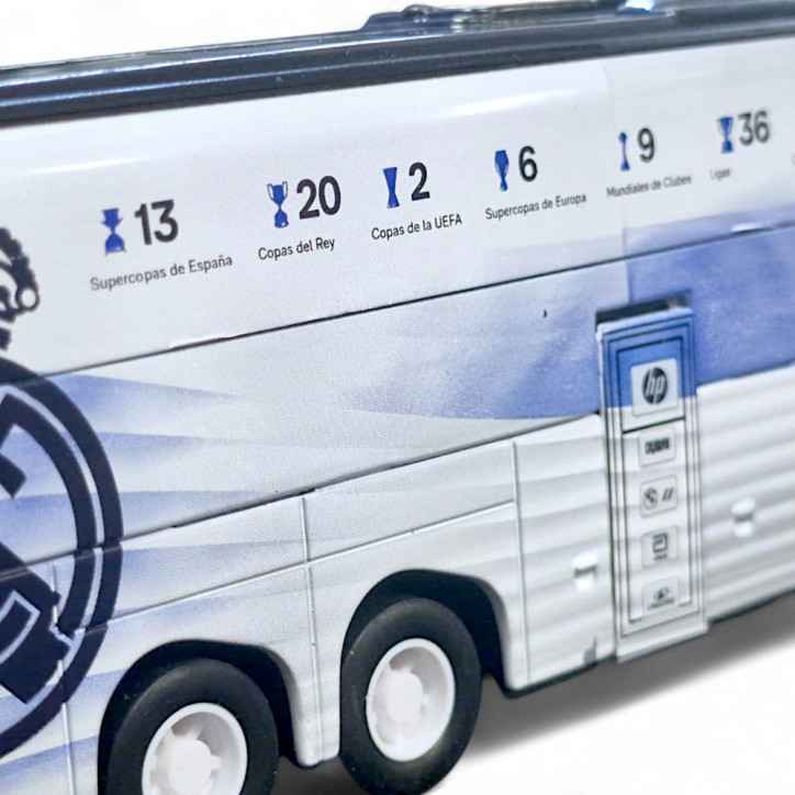 Autobús Real Madrid 15 Champions Juguete Oficial